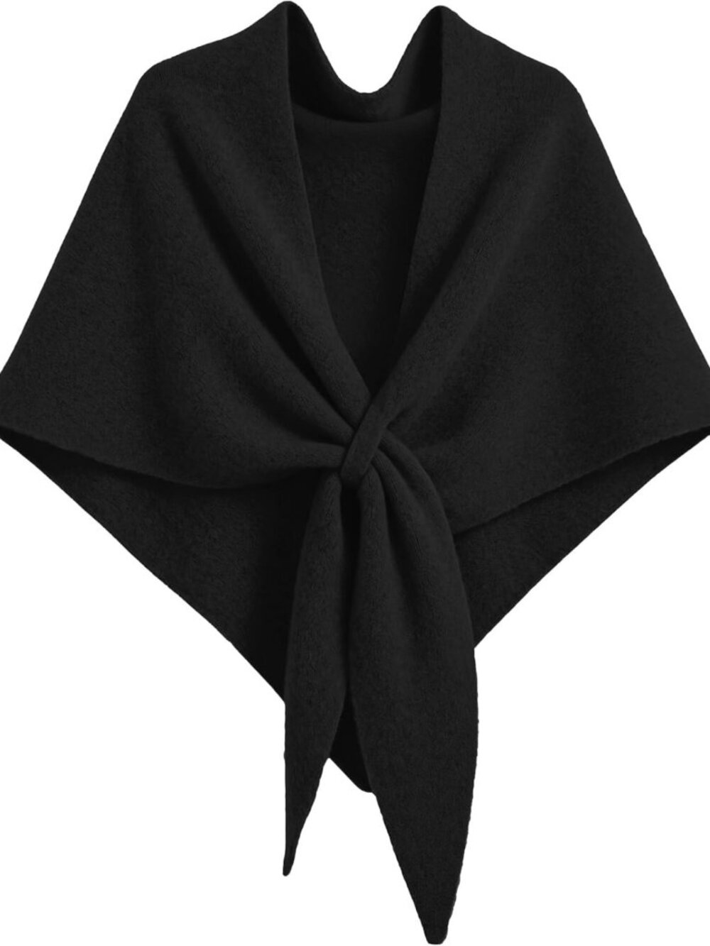 Cozy Winter Shawl Wrap for Women - Warm Scarf Poncho Sweater Accessory